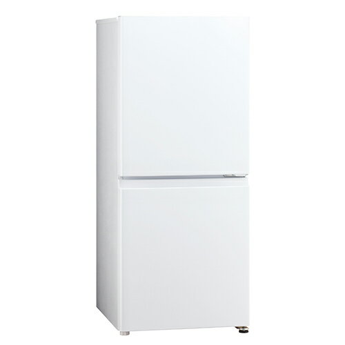 アクア(AQUA) AQR-14R-W マットホワイト SIMPLE+ 2ドア冷蔵庫 137L 幅500mm