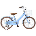 マイパラス(My pallas) MD-18-AQ(アクア)子供用自転車18・補助輪付