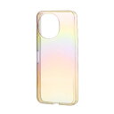 エレコム(ELECOM) PM-S244UCABR(ブラウン) AQUOS sense9 SH-53E用 ケース ソフト カメラレンズ保護設計 ストラップホールシート付 オーロラ(2)