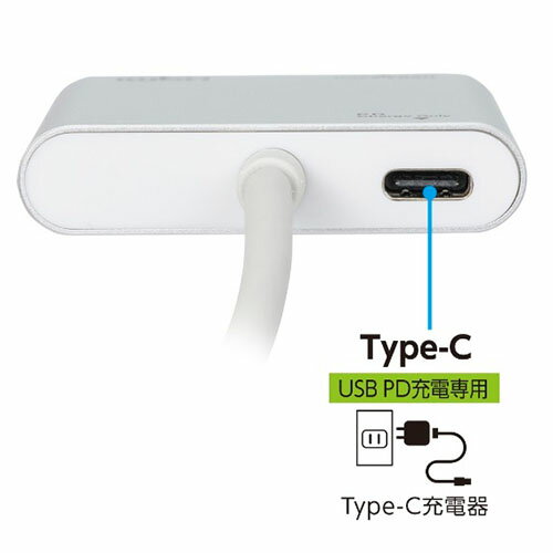 �ʥ��Х䥷 UD-C03SL ����С� PD�б� USB Type-C�ɥå��󥰥��ơ������ UDC03SL