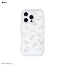 グルマンディーズ(gourmandis) SNGG-88B(総柄) ピーナッツ スヌーピー iPhone16 Pro 対応 プランプフレームケース