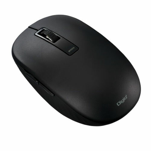 ナカバヤシ MUS-BKF219BK ブラック Bluetooth静音5ボタンBlueLEDマウス MUSBKF219BK