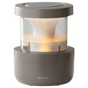【長期保証付】RHYTHM(リズム) 9YYA29RH84(ウォームグレー) 超音波加湿器 MIST350 約2.2L