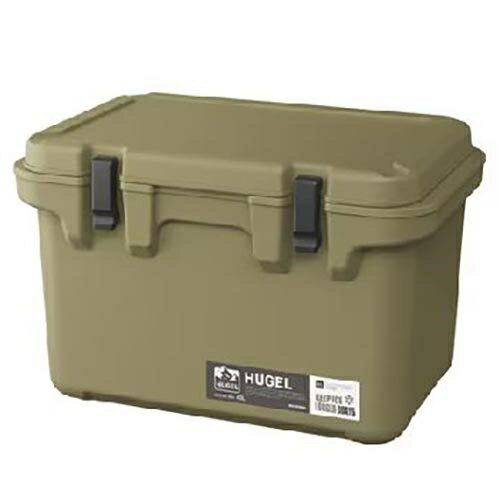 アイリスオーヤマ(Iris Ohyama) TC-40 カーキ HUGEL クーラーボックス 40L