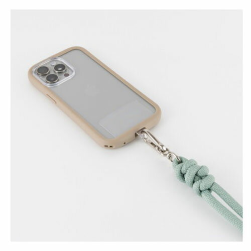 ナカバヤシ SMA-S02BK ブラック スマートフォンストラップ 丸紐8mm SMAS02BK