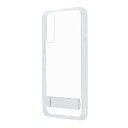 ray-out(レイ・アウト) RT-FRS24ASTA1/CM(クリア) らくらくスマートフォン a / Lite用 Like standard スタンド付き 衝撃吸収 バンパー ハイブリッドケース(2)
