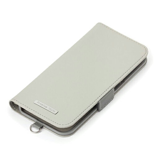 PGA PG-25KFP05GY(グレー) iPhone 16e用 フリップカバー サフィアーノ調 手帳型ケース PGA PG-25KFP05GY(グレー) iPhone 16e用 フリップカバー サフィアーノ調 手帳型ケース