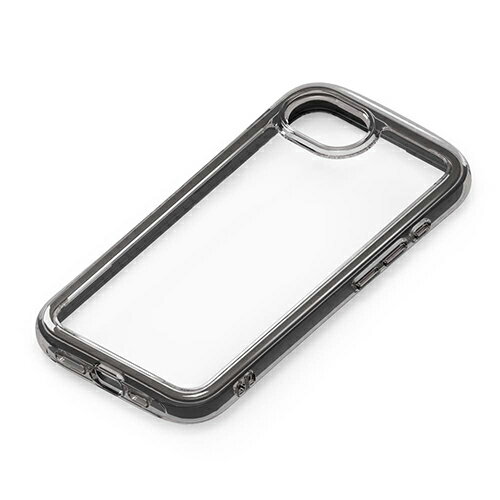 PGA PG-25KAR01BK グラファイト iPhone 16e用 エアクッションケース 背面ケース PG25KAR01BK