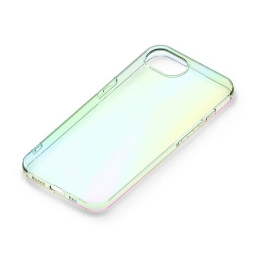 PGA PG-25KTP02AR オーロラ iPhone 16e用 ソフトケース 背面ケース PG25KTP02AR