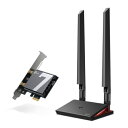 TP-Link(ティーピーリンク) Archer TBE550E BE9300 Wi-Fi 7 Bluetooth 5.4 PCIeアダプター