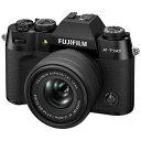【長期保証付】富士フイルム(FUJIFILM) X-T50B(ブラック) XC15-45mmF3.5-5.6 OIS PZレンズキット ミラーレス一眼カメラ 日...