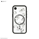 グルマンディーズ(gourmandis) SNGG-123A(スヌーピー) iPhone16e対応ケース プロテクトジャケット ピーナッツ スヌーピー IIIIfit プランプフレーム