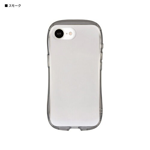 グルマンディーズ gourmandis GMD-31SK スモーク iPhone16e対応ケース プロテクトジャケット クリスタルクリア GMD31SK