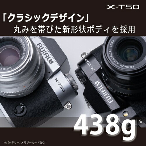 �ٻΥե����(FUJIFILM) X-T50S ����С� �ܥǥ� �ߥ顼�쥹���ǥ����륫��� ����2������ǥ� X-T50SJP