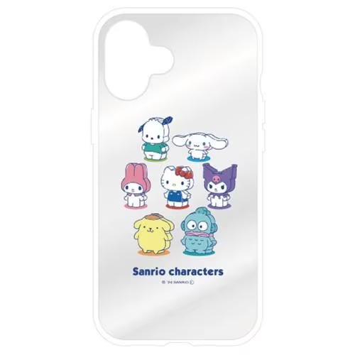 樂天商城 - グルマンディーズ(gourmandis) SANG448MX サンリオ IIIIfit Clear iPhone 16 Plus 2LENS model対応ケース ミックス