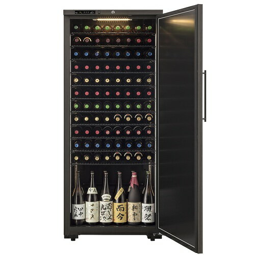 【標準設置料金込】フォルスター(forster) ST-409-WK ウッドブラック 120本収納 右開き コンプレッサー式 酷暑対応