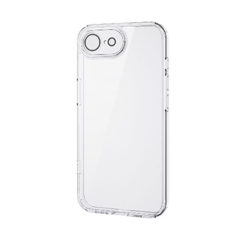 ���쥳��(ELECOM) PM-A25SHVCKKPCR ���ꥢ iPhone 16e ������ �ϥ��֥�å� �׷�ۼ� ��������ݸ�С� �᥿�륹�ƥå���...