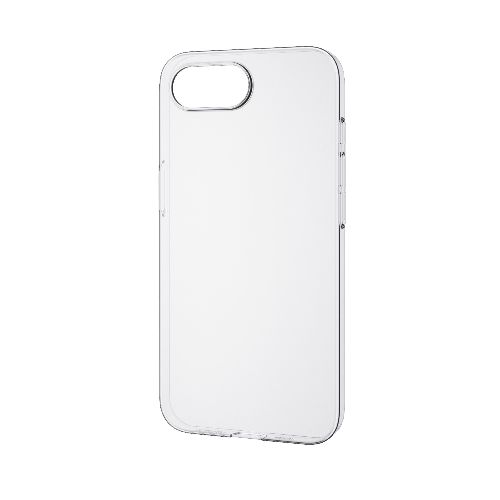 エレコム(ELECOM) PM-A25SPV06CR クリア iPhone 16e ケース ハード カバー 超軽量 極薄 カメラレンズ保護設計 メタルステッカー...