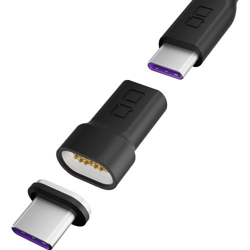 CIO(シーアイオー) CIO-MGCT-I-CC-BK(ブラック) USB-C マグネット変換アダプタ ストレート CIO(シーアイオー) CIO-MGCT-I-CC-BK(ブラック) USB-C マグネット変換アダプタ ストレート