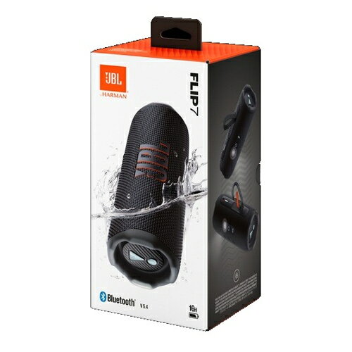 【長期5年保証付】JBL ジェイ ビー エル JBL FLIP7 ブラック Bluetooth5.4 防水ポータブルスピーカー IP68 フリップ7 JBLFLIP7BLK JBLFLIP7BLK ec-current-12834357 ECカレント サンプル画像2