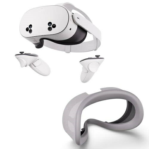 Meta(メタ) 05/31まで!【通気性接眼部 プレゼント】Meta Quest 3S 256GB オールインワンVRヘッドセット + 通気性接眼部 SK-1000039-01 Meta(メタ) 05/31まで!【通気性接眼部 プレゼント】Meta Quest 3S 256GB オールインワンVRヘッドセット + 通気性接眼部 SK-1000039-01