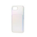エレコム(ELECOM) PM-A25SUCTFACR(クリアオーロラ) iPhone 16e ケース ソフト カバー 衝撃吸収 カメラレンズ保護設計 推し活 チェキ収納(2)