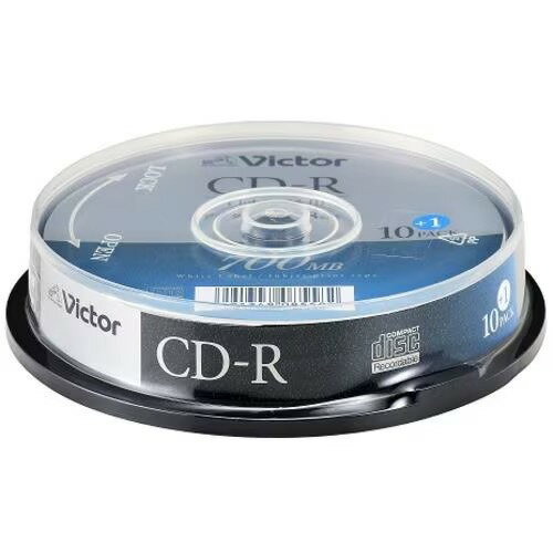 ビクター(Victor) SR80FP11SJ5 Victor パソコン用 48倍速 CD-R 11枚パック 700MB