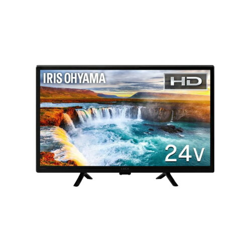 【設置＋リサイクル＋長期保証】アイリスオーヤマ(Iris Ohyama) LT-24WSX-F1 24V型 HD スマート液晶テレビ 地上デジタル×2/BS・CSデジタル×2