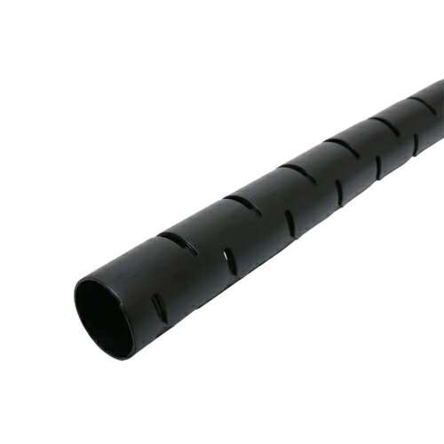 ミヨシ TVA+SP01/BK ブラック ケーブルチューブ 工具付き 3m TVASP01BK