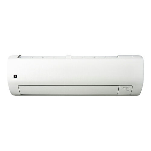 【長期保証付】シャープ(SHARP) エアコン 8畳用 2.5kW シャープ Vシリーズ AY-T25V-W ホワイト 電源100V [配送のみ/設置工事なし]