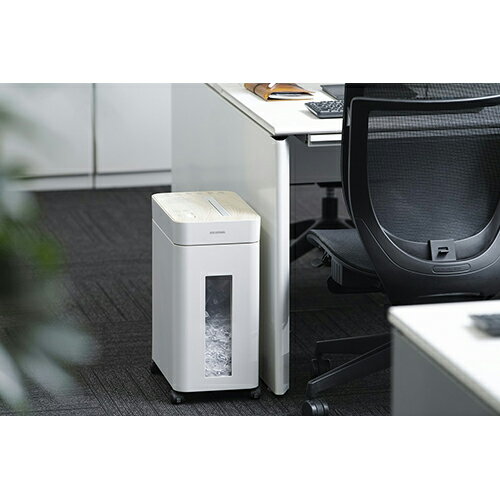 【長期保証付】アイリスオーヤマ(Iris Ohyama) OS-A17C-W オフィスシュレッダー