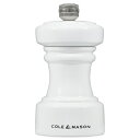 コール&メイソン(Cole & Mason) コール&メイソン ホクストン ペッパーミル 10.4cm ホワイト
