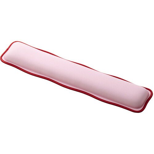 ↑↑↑正確な在庫状況は上記バナー「在庫状況を確認する」をクリックして頂き、必ずご確認ください。&nbsp;&nbsp;&nbsp;■波のようなウェーブラインが個性的なリストレストです。■2色のコントラストが美しいバイカラーデザインで、デスクを華やかに彩ります。■スポンジクッションが手に優しくフィットし、長時間の作業でも手首への負担を軽減します。■ノートパソコンと合わせて使いやすいスタンダードサイズです。■裏面はデスクの上でズレにくい素材を採用しています。■メーカー環境認定基準を1つ以上満たし、『THINK ECOLOGY』マークを表示した製品です。MOHUKM01PNサイズ：幅約370mm×奥行約80mm×高さ25mm 材質：表面：ポリエステル、裏面：ラバー、内部：スポンジ・EVA カラー：ピンク 重量：約103gデスクに彩りと快適さをプラス