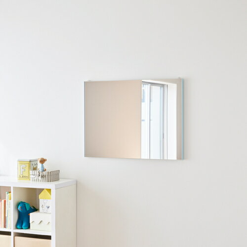 リフェクス 軽くて割れないミラー 鏡 リフェクス バリエ ピクチャー ペールブルー REFEX 【代引不可/北海道・沖縄・離島配送不可】