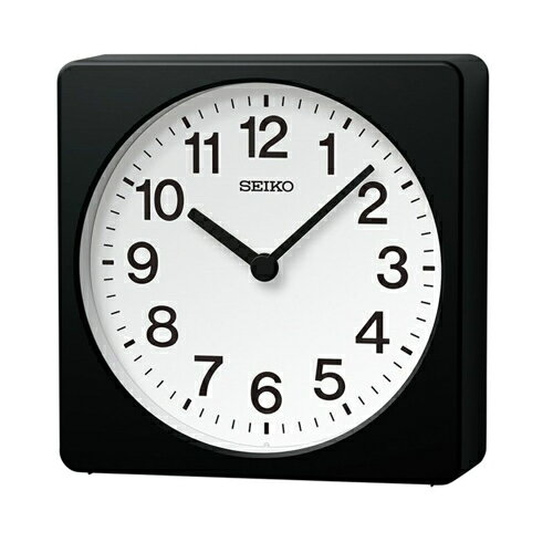 セイコー(SEIKO) KX624K ブラック クオーツ掛置兼用時計 アナログ 195x195x61mm シンプルで普遍的なデザイン