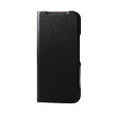 エレコム(ELECOM) PM-P251PLFUBK(ブラック) Google Pixel 9a ケース レザー 手帳型 マグネット 衝撃吸収 超軽量 薄型 ワイヤレス充電可(2)