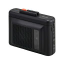【長期保証付】マクセル(maxell) MXCP-P100SBK(ブラック) スピーカー付きBluetooth対応ポータブルカセットプレーヤー