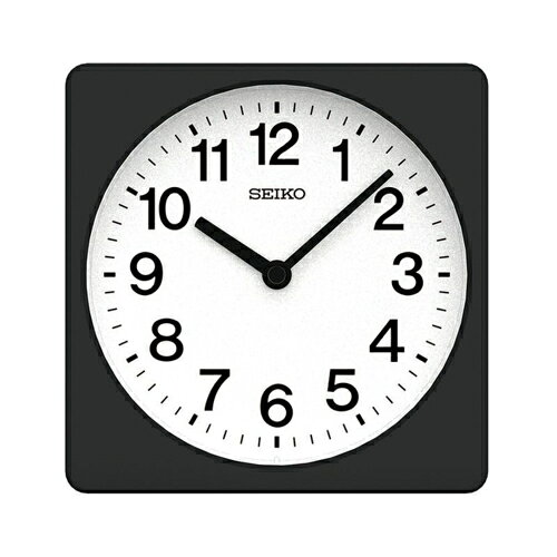 セイコー(SEIKO) KX624K ブラック クオーツ掛置兼用時計 アナログ 195x195x61mm シンプルで普遍的なデザイン [2]