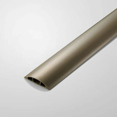 エレコム(ELECOM) LD-GA1507MBR ブラウン 床用モール / 長さ1m / 幅78mm / LD-GAM57MBR用