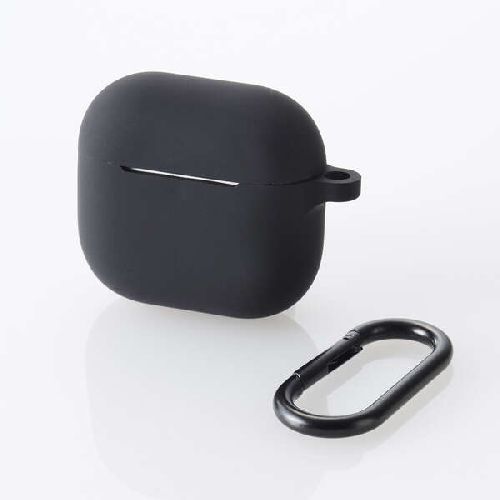 ���쥳��(ELECOM) AVA-AP06SCBK �֥�å� AirPods ��4���� �� ���ꥳ�󥱡���