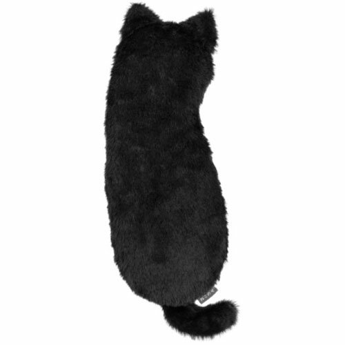 ナカバヤシ NNS-WR02BK 黒ネコ ねこのせ リストレスト ロング NNSWR02BK