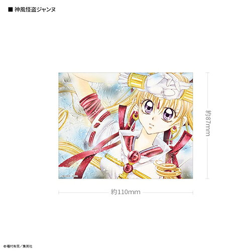 グルマンディーズ(gourmandis) RBN-11D 神風怪盗ジャンヌ りぼん 70周年 キャラスタムステッカー ビッグ(2)