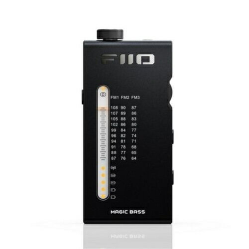 FiiO(フィーオ) FIO-RR11-B ブラック ポータブルFMラジオ 64〜108MHz 厚さ13mm 超薄型 ワイドFM対応 MA..