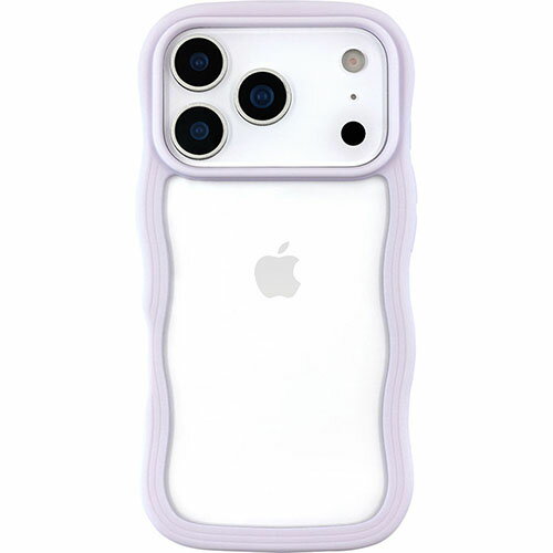 UNiCASE(ユニケース) Wavy Case purple for iPhone17 Proケース UNI-CSIP25MP-5WCPU