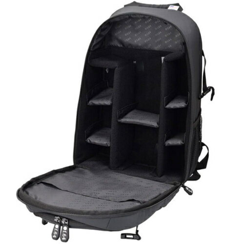 エツミ f.64 VF64RKS-CBK カーボンブラック カメラリュック バックパック 内寸：260×350×100-150mm