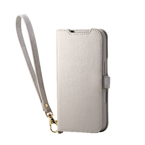 ���쥳��(ELECOM) PM-A25CPLFY4GB ���졼���� iPhone17 Pro ������ �쥶�� ��Ģ�� �ޥ��ͥå� �׷�ۼ� �ϥ�ɥ��ȥ�å��� ������ɵ�ǽ��