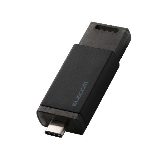 エレコム(ELECOM) ESD-ESK0500GBK ブラック SSD 外付け 500GB USB3.2 Gen2 読込最大1000MB/秒 ポータブルSSD USB Typ…