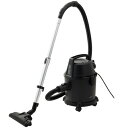 ツインバード(TWINBIRD) YC-WD15B ブラック パワー大容量クリーナー WET&DRY ウェット&ドライ 電源コード15m