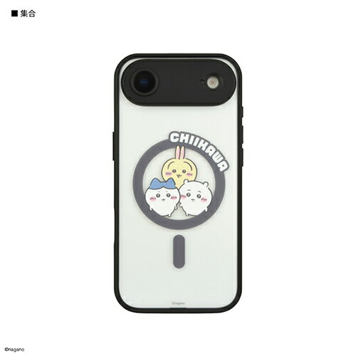 グルマンディーズ(gourmandis) CK-98A 集合 ちいかわ IIIIfit プランプフレーム iPhone Air用 MagSafe 対応 ケース