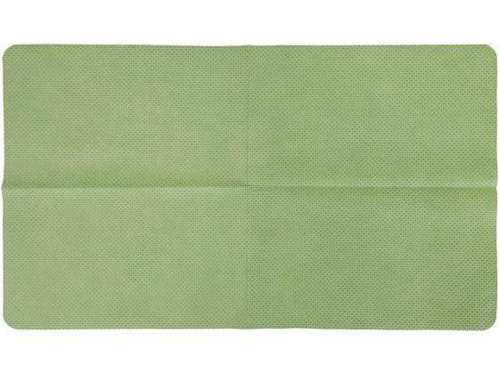 今村紙工 不織布吸水バスマット 使い捨て グリーン 20枚入